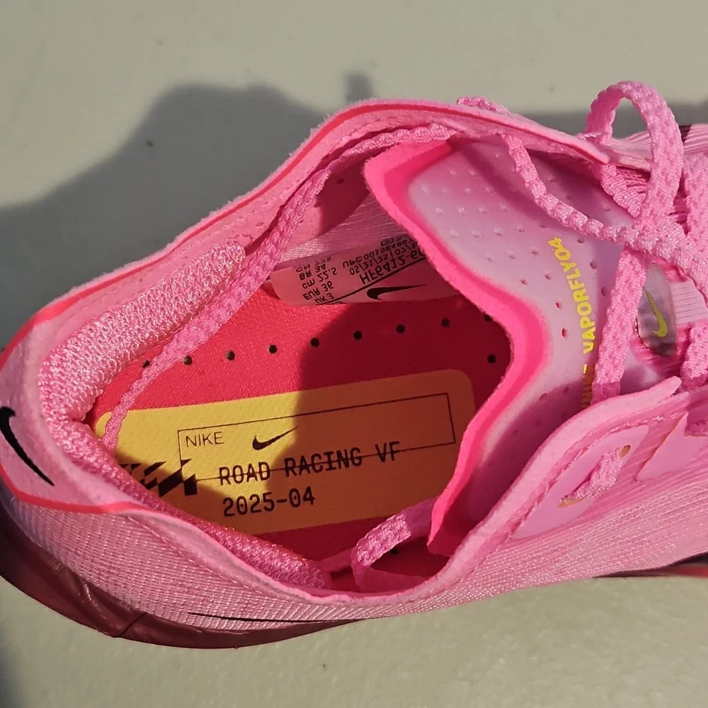 Womens Size 5.5-Nike ZoomX Vaporfly Next% Pink Volt Running Brand New No Box